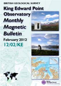 BRITISH GEOLOGICAL SURVEY  King Edward Point Observatory  Monthly
