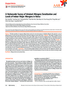 Original Article Allergy Asthma Immunol Res[removed]May;6(3):[removed]http://dx.doi.org[removed]aair[removed]