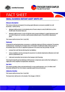 Microsoft Word - 3. Fact sheet - instant asset write off.doc