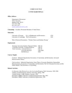 Microsoft Word - CV updated 05.doc