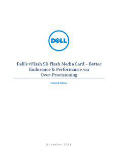 Dell’s vFlash SD Flash Media Card – Better Endurance & Performance via Over-Provisioning