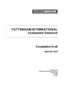 TOTTENHAM INTERNATIONAL Development Framework