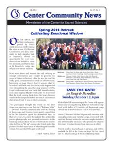 Fall 2014 Newsletter.indd