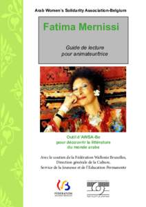 Arab Women’s Solidarity Association-Belgium  Fatima Mernissi Guide de lecture pour animateur/trice