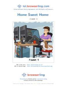 Home Sweet Home - Webcomic about web developers, programmers and browsers