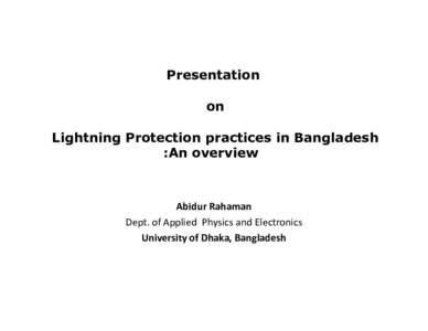 Microsoft PowerPoint - Lightning protection -abidur rahaman.ppt [Compatibility Mode]