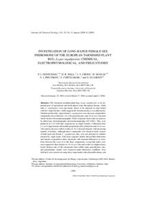 P1: GAD joec2004.clsv1.1 LaTeX2e JOEC document class) pp1276-joecSeptember 13, 2004