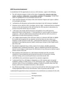 Microsoft WordUSO Volunteer Agreement.doc