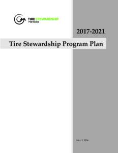 Tire Stewardship Program Plan