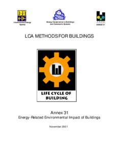International Energy Agency Energy Conservation in Buildings and Community Systems