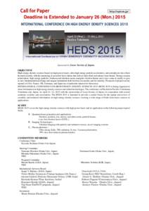 Microsoft Word - 1015_Call for Papers_HEDS2015.docx