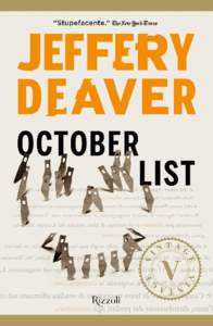 JEFFERY DEAVER è nato a Chicago nelI suoi romanzi, bestseller internazionali tradotti in 25 lingue, hanno venduto nel mondo oltre 20 milioni di copie con titoli come Il collezionista di ossa, da cui è stato tra