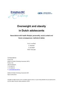 Body shape / Nutrition / Bariatrics / Medical signs / Childhood obesity / Overweight / Body mass index / Parental obesity / Obesity in the United States / Health / Obesity / Medicine