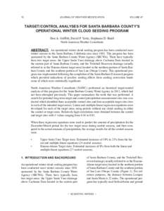 10  JOURNAL OF WEATHER MODIFICATION VOLUME 47