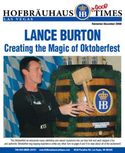 November-DecemberLance burton Creating the Magic of Oktoberfest