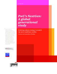 www.pwc.com  PwC’s NextGen: A global generational study