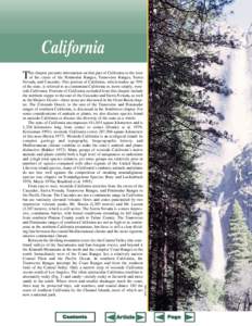 Pacific Coast Ranges / California Floristic Province / California Coast Ranges / Klamath Mountains / Peninsular Ranges / Coast Range / Cascades / Chaparral / Redwood National and State Parks / Physical geography / Geography of California / Biogeography