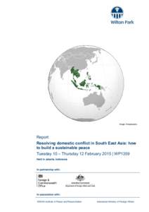 Image: Keepscases  Report Resolving domestic conflict in South East Asia: how to build a sustainable peace Tuesday 10 – Thursday 12 February 2015 | WP1359