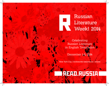 R  Russian Literature Week! 2014