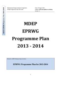 EPRWG_Programme_Plan_2013-2014_29 August 2013