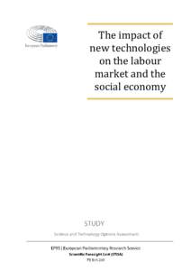 The impact of new technologies on the labour market and the social economy