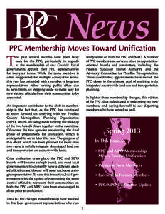 News  PPC Membership Moves Toward Unification T