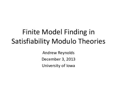 Quantifier Instantiation Techniques for Finite Model Finding in SMT