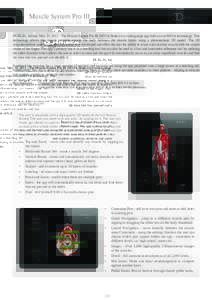 Muscle System Pro III DUBLIN, Ireland, May 18, The Muscle System Pro III (NOVA Series) is a cutting edge app built on our NOVA technology. This technology allows the user to navigate around the body between the mu