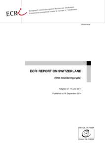 CRI[removed]ECRI REPORT ON SWITZERLAND (fifth monitoring cycle)  Adopted on 19 June 2014