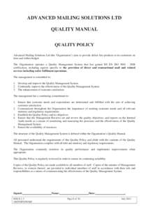 Microsoft Word - Quality Manual v1.2(WIP).doc