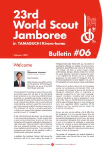 23rd World Scout Jamboree in YAMAGUCHI Kirara-hama February 2015