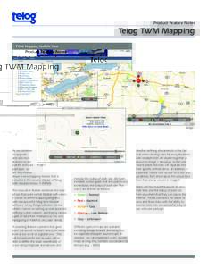 Product Feature Notes  Telog TWM Mapping TWM Mapping Module View  Image 1