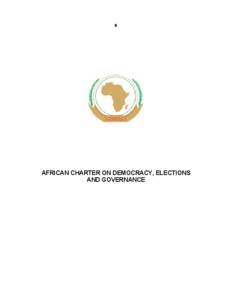 0  AFRICAN CHARTER ON DEMOCRACY, ELECTIONS