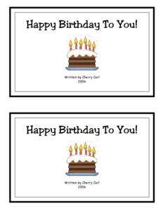 Microsoft Word - Happy Birthday