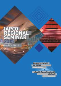 IAPCO REGIONAL SEMINAR 2015 MARCH 10-11