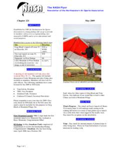 The NASA Flyer  Newsletter of the Northeastern Air Sports Association Chapter 221