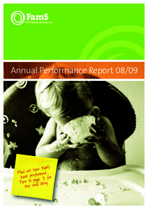 Annual Performance Report[removed]amS F w o