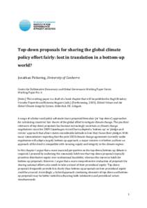 Climate change policy / United Nations Framework Convention on Climate Change / Greenhouse Development Rights / Politics of global warming / Climate change mitigation / PostKyoto Protocol negotiations on greenhouse gas emissions / Emissions trading / Aubrey Meyer / Kyoto Protocol / Intergovernmental Panel on Climate Change / Copenhagen Accord / Adaptation to global warming