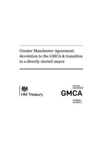 GREATER MANCHESTER GMCA COMBINED AUTHORITY