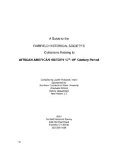 Microsoft Word - African American Records Guide