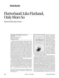 Book Review  Flatterland: Like Flatland,