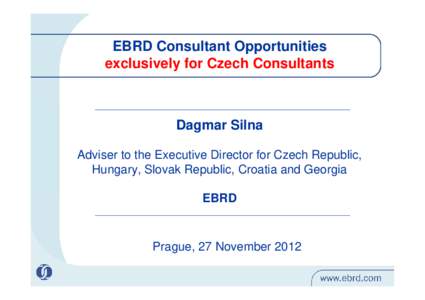 Strategy for Winning EBRD Contracts