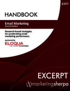 $397  HANDBOOK Email Marketing Second Edition