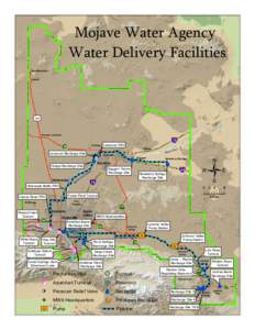 Mojave Water Agency Water Delivery Facilities Red Mountain Atolia  £