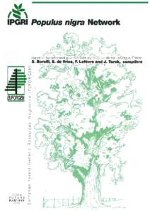Populus nigra network: Report of the 6th meeting, 6-8 February 2000, Isle sur La Sorgue, France