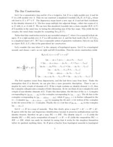 Homotopy theory / Fiber bundles / Group actions / Category theory / Algebraic topology / Simplicial set / Classifying space / Functor / Universal bundle / Abstract algebra / Topology / Algebra