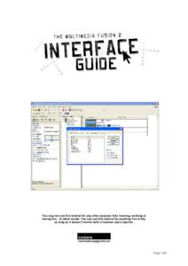 Microsoft Word - MMF2InterfaceGuide_tutorial.doc