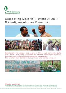 Combating Malaria - Without DDT! Malindi, an African Example