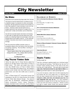 1 2 City Newsletter From City Hall