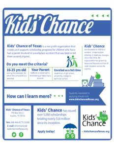 Kids Chance 1 Pager Looks.ai
